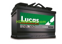 Batería de plomo AGM StartStop Lucas LF069 12V 75Ah 720A