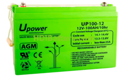 Batería de plomo AGM UPower UP100-12 12V 100Ah