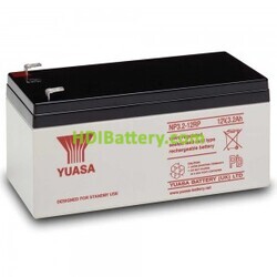 Batería de plomo AGM YUASA NP3.2-12 12V 3,2Ah