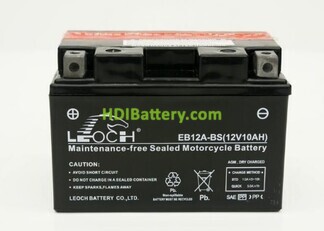 Batera de plomo cclica Leoch Battery EB12A-BS 12V 10Ah