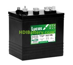 Batería de plomo ciclo profundo Lucas 6LC145 6V 245Ah 