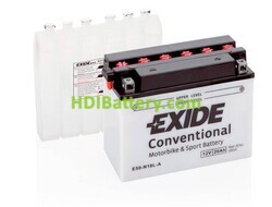 Batería de plomo Conventional Exide E50-N18L-A 12v 20Ah
