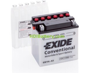 Batera de plomo Conventional Exide EB10L-A2 12V 11Ah 