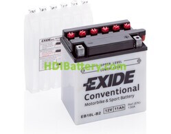 Batería de plomo Conventional Exide EB10L-B2 12V 11Ah 