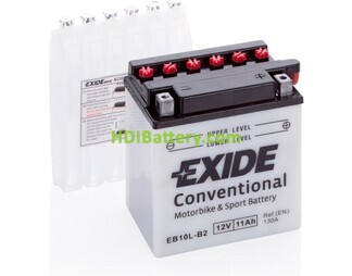 Batera de plomo Conventional Exide EB10L-B2 12V 11Ah 