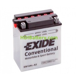 Batería de plomo Conventional Exide EB12AL-A2 12V 12Ah 