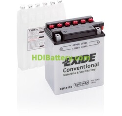 Batería de plomo Conventional Exide EB14-B2 12V 14Ah 
