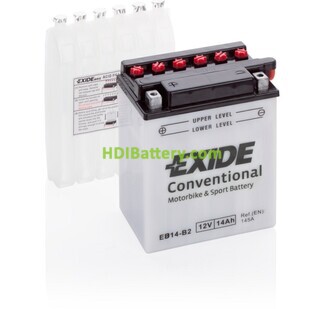 Batera de plomo Conventional Exide EB14-B2 12V 14Ah 
