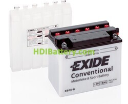 Batería de plomo conventional Exide EB16-B 12V 19Ah 