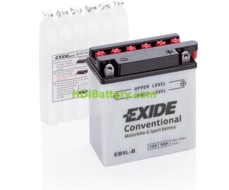 Batera de plomo Conventional Exide EB5L-B 12V 5Ah
