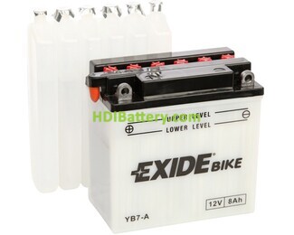 Batera de plomo Conventional Exide EB7-A 12V 8Ah