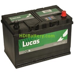 Batería de plomo EFB Start-Stop Lucas LE249 12V 80Ah 740A