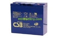 Batería de Plomo CSB Battery EVH12240 12V 24Ah