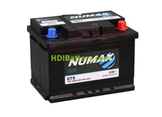 Batera de plomo para coche Numax 075 12V 60Ah
