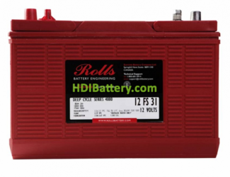 Batera de plomo Rolls Battery 12FS31 12V 130Ah