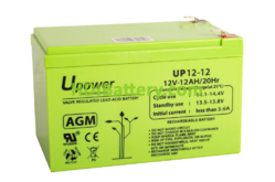 Batería de plomo AGM para Juguetes UP12-12 12V 12Ah