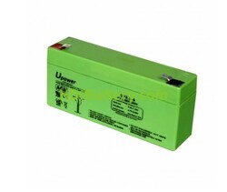 Batería de Plomo UP3.3-6 U-Power 6V 3,2Ah 