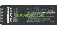 Batería de reemplazo BP7235 para Calibrador Fluke 7,2V 2500Ah 