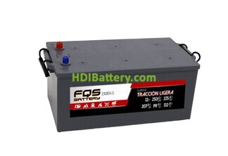 Batera de traccin ligera FQS Battery FQS230EH.3 12V 225Ah