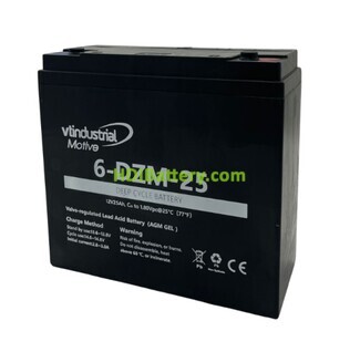 Batera de Traccin VT Industrial 6DZM25 12V 25Ah