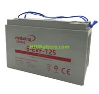 Batera de Traccin VT Industrial 6EVF125 12V 125Ah