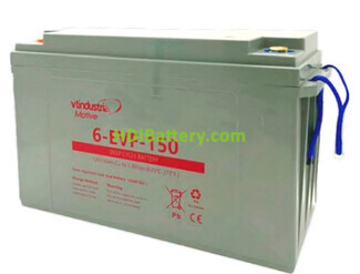 Batera de Traccin VT Industrial 6EVF150 12V 150Ah