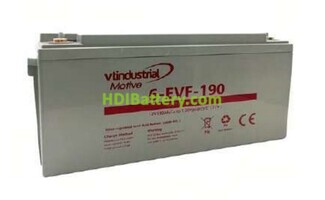Batera de Traccin VT Industrial 6EVF190 12V 190Ah