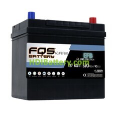 Batería EFB Start-Stop FQS Battery FQS60JPEFB.0 12V 60Ah