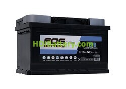 Batería EFB Start-Stop FQS Battery FQS72EFB.0 12V 70Ah 680A