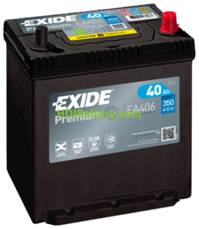 Batera para Grupos Electrgenos EXIDE EA406 12V 38Ah