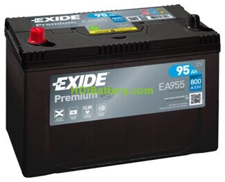 Batera EXIDE EA955 12V 95Ah