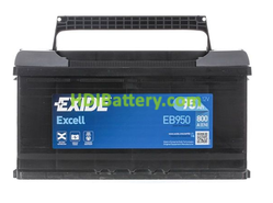 Batería de arranque EXIDE EB950 12V 95Ah