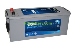 Batera Exide EF1453 Power PRO HDX 12V 145Ah 900A