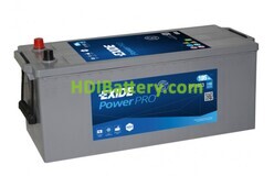 Batería Exide EF1853 Power PRO HDX 12V 185Ah 1150A