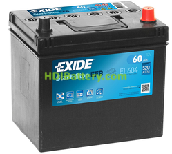 Batería de plomo EXIDE EFB EL604 12V 60Ah