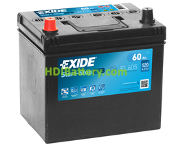 Batería EXIDE EFB EL605 12V 60Ah