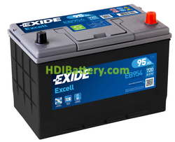 Batería de plomo EXIDE EFB EL954 12V 95Ah 