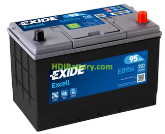 Batera de plomo EXIDE EFB EL954 12V 95Ah 