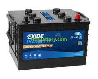 Batera Exide EJ165A Start PRO HD 12V 165Ah 850A