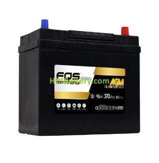 Batera FQS Battery FQS45BFAGM.0 Start-Stop AGM 12V 45Ah 370A