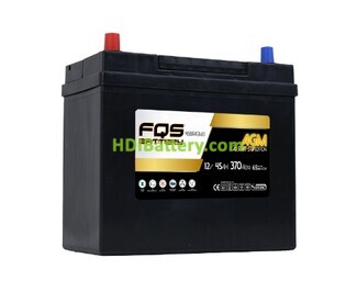 Batería FQS Battery FQS45BFAGM.1 Start-Stop AGM 12V 45Ah 370A
