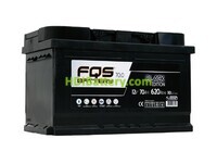 Batera FQS Battery FQS70.0 Black Edition 12V 70Ah 620A