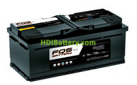 Batera FQS Battery FQS90.0 Black Edition 12V 90Ah 730A