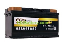 Batería FQS Battery FQS90AGM.0 Start-Stop AGM 12V 90Ah 850A