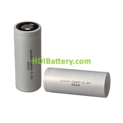 Batería FULLWAT LFP26650-38-I LiFePO4 3.2V 3800mAh 
