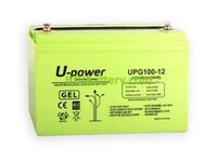 Batería Gel U-Power UPG100-12 12 V 100 Ah