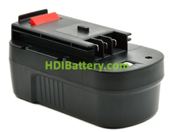 Batería herramienta inalámbrica 18V 1.5Ah Black & Decker A1718, A18, 24476000