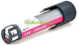 Batera Herramienta Porttil para Skil o Bosch 3.6 V 2207 NiMh 1,5Ah