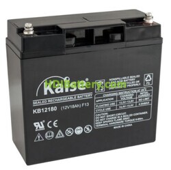 Batería KB Long Life Kaise AGM KBL12180 12V 18Ah