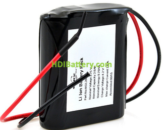 Batería Li-Ion 1S1P MP144350 3.75V 2.6h Salida Cable 800042